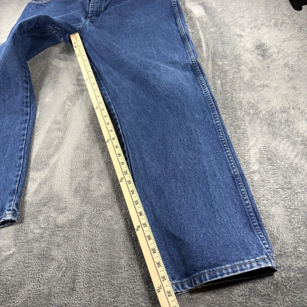Wrangler FR Flame Resistant Relaxed Fit Jeans Mens 38x32 Blue Denim FR31MWZ HRC2